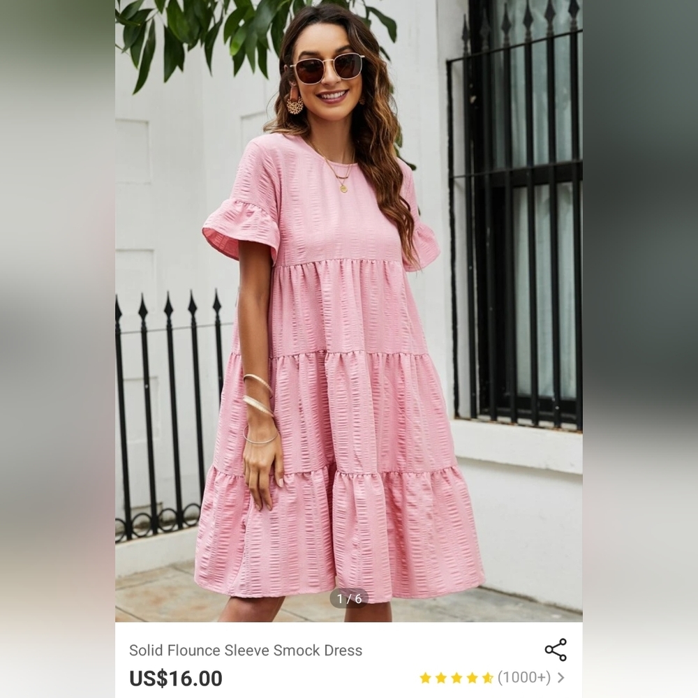 light pink sundress